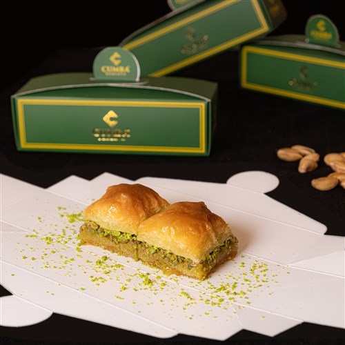 İki Dilimlik Kare Baklava (10 Adet)