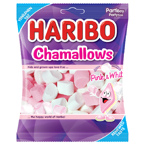 HARIBO 150GR CHAMALLOWS PINK&WHITE