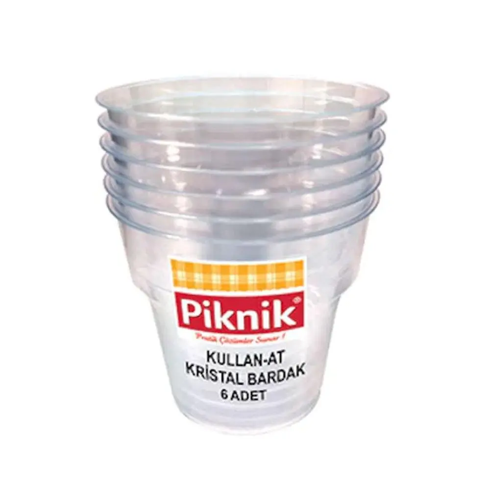 PIKNIK SEFAF BARDAK 6LI