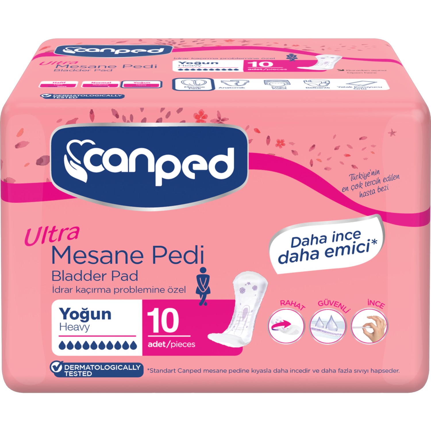 CANPED ULTRA MESANE PEDI BUYUK 10LU