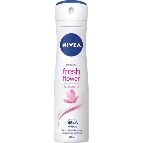 NIVEA 150ML SPREY FRESH FLOWER KADIN