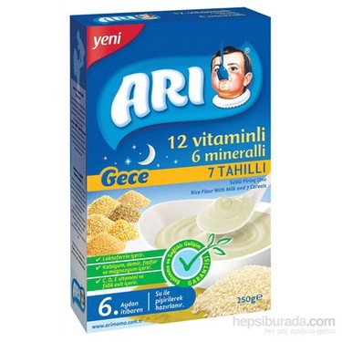 ARI 250GR PIRINC UNU SUTLU 7 TAHILLI GECE