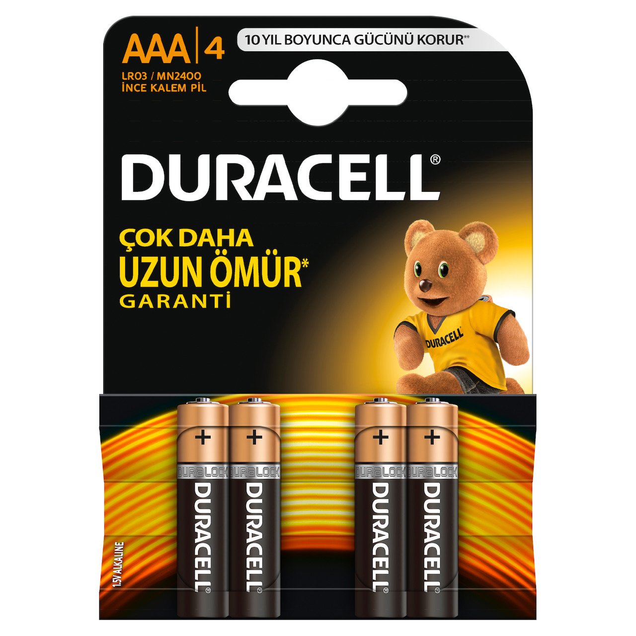 DURACELL AAA INCE KALEM PIL 4LU