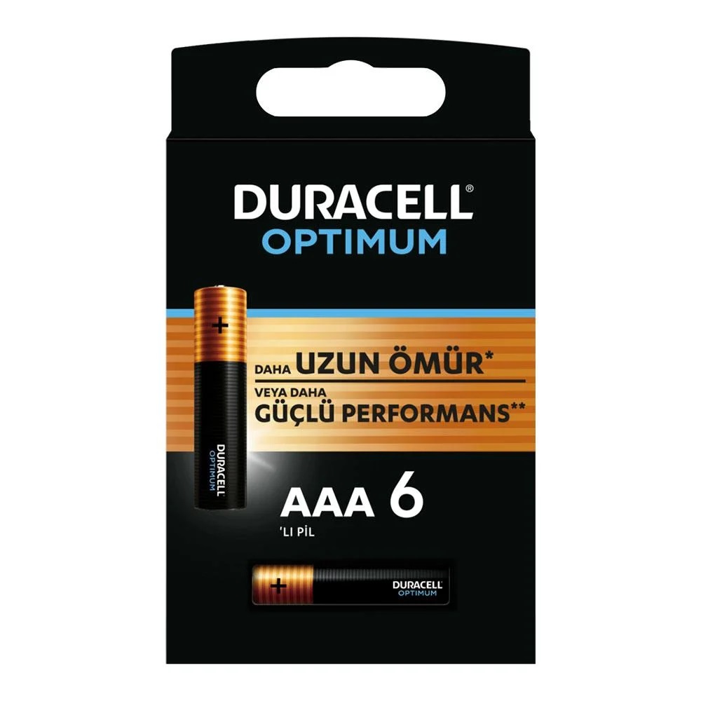 DURACELL OPTIMUM INCE KALEM PIL 6LI AAA