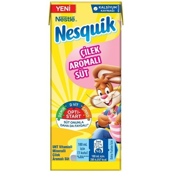 NESTLE NESQUIK SUT CILEK 180ML