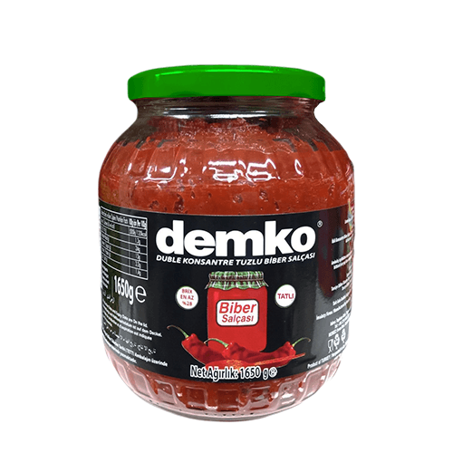 DEMKO BIBER SALCASI TATLI 1650GR