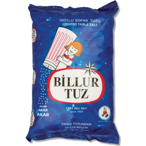 BILLUR TUZ IYOTLU 1500GR ISLENMIS