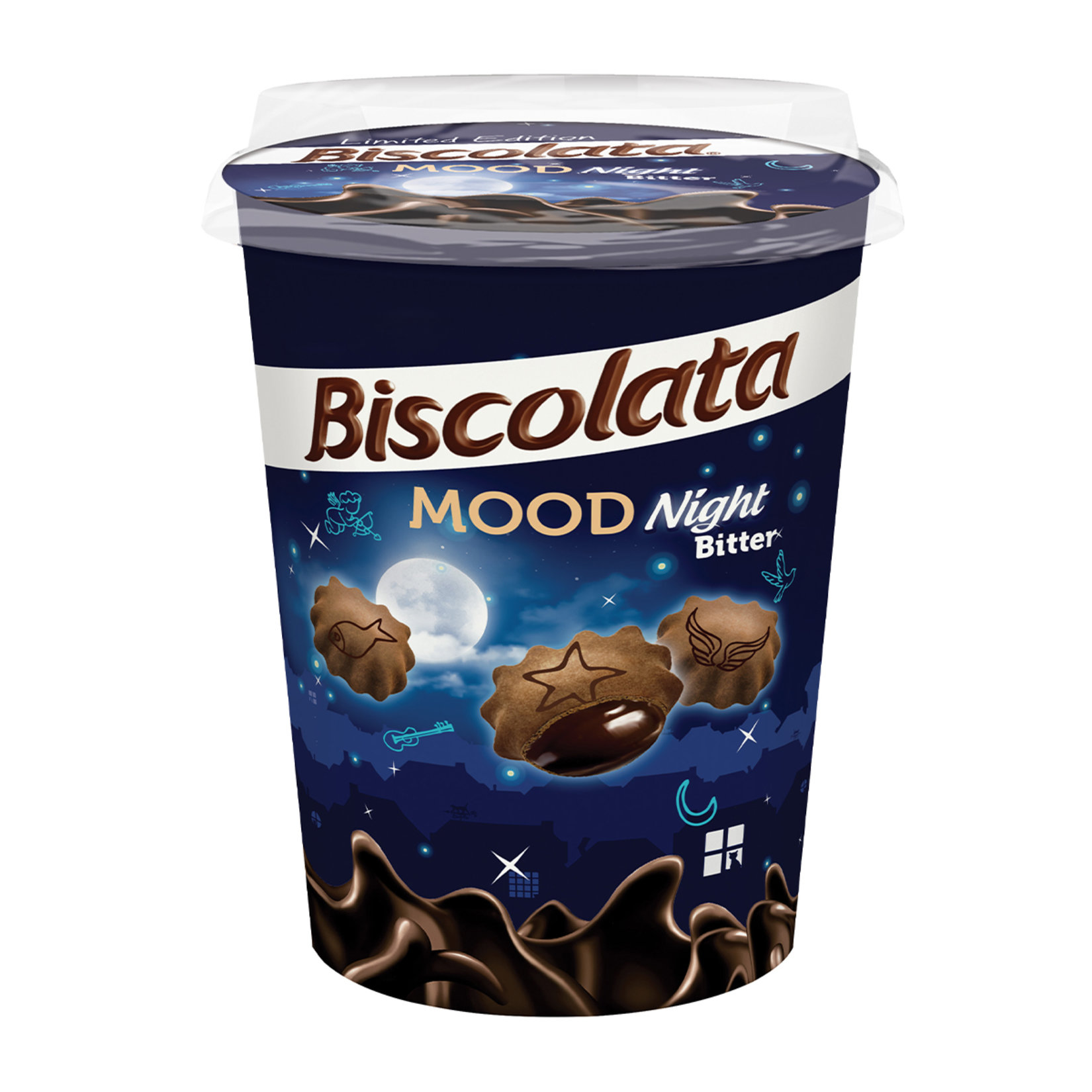 SOLEN BISCOLATA MOOD BITTER 125GR