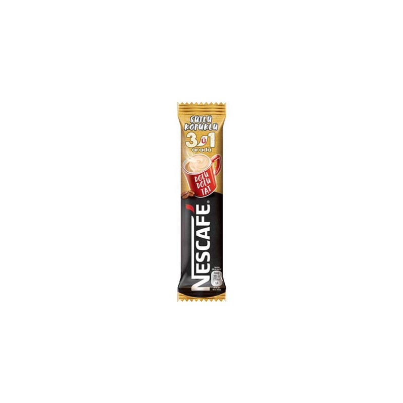 NESCAFE 3/1 ARADA SUTLU KOPUKLU 17GR