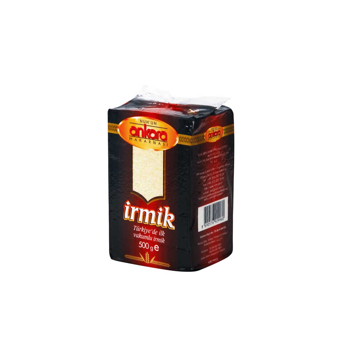 ANKARA IRMIK VAKUMLU 500GR