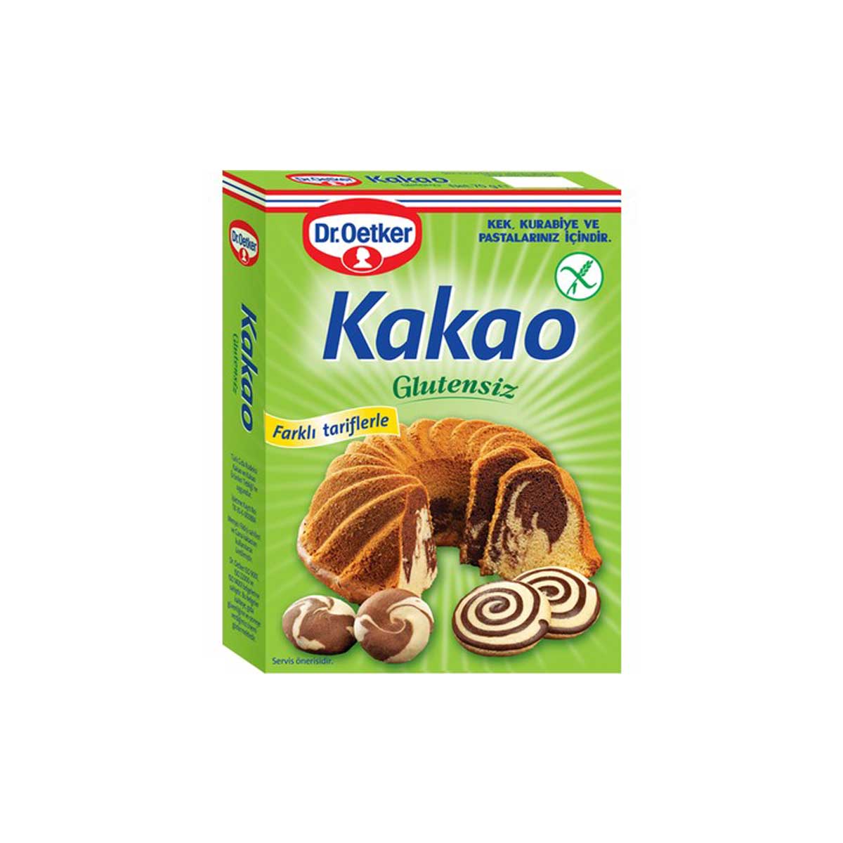 DR.OETKER GLUTENSIZ KAKAO 70GR