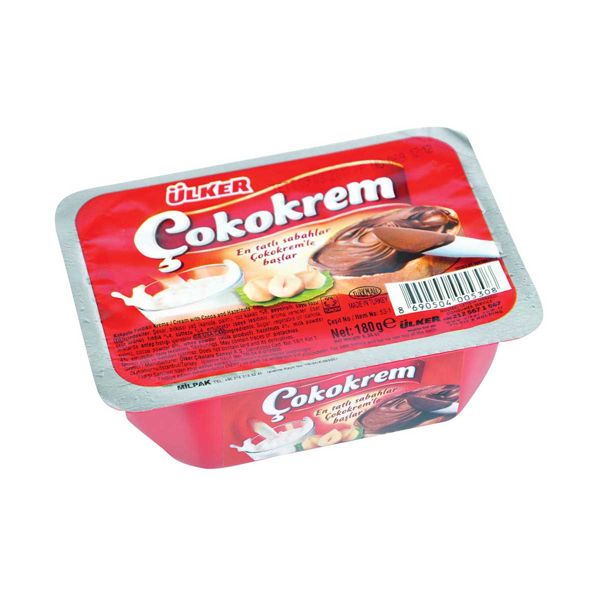 ULKER 53-1  COKOKREM BLISTER 180GR