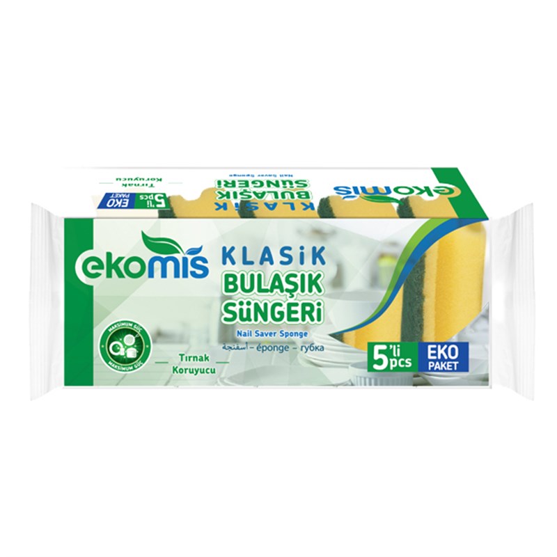 EKOMIS KLASIK YESIL SUNGER OLUKLU 5LI