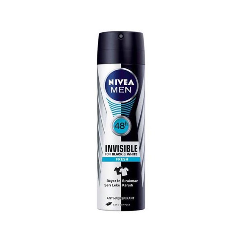 NIVEA 150ML DEO.SPREY INV B&W PURE KADIN