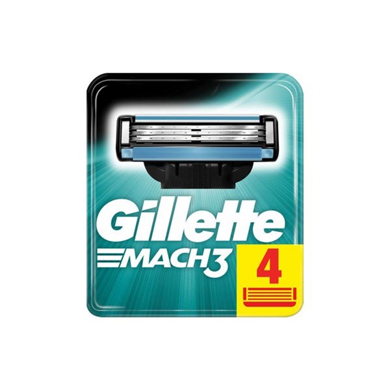 GILLETTE MACH 3 BICAK 4LU REGULAR