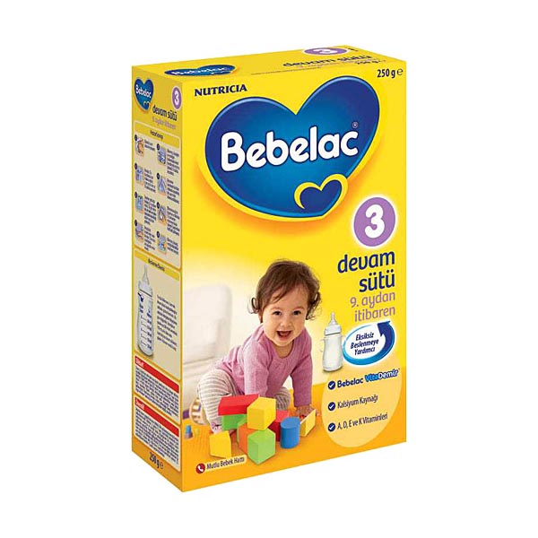 BEBELAC 3-250GR TURUNCU