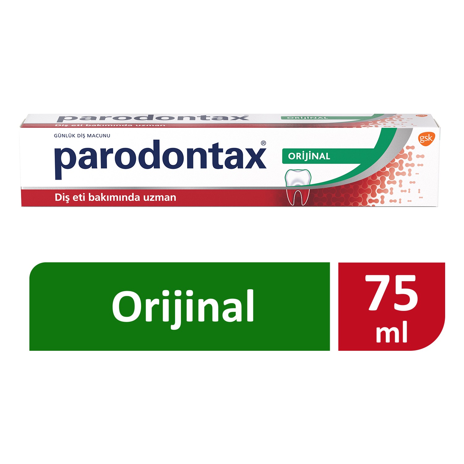 PARODONTAX D.MACUNU 75ML ORJINAL